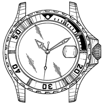 Rolex Watch Design Patent